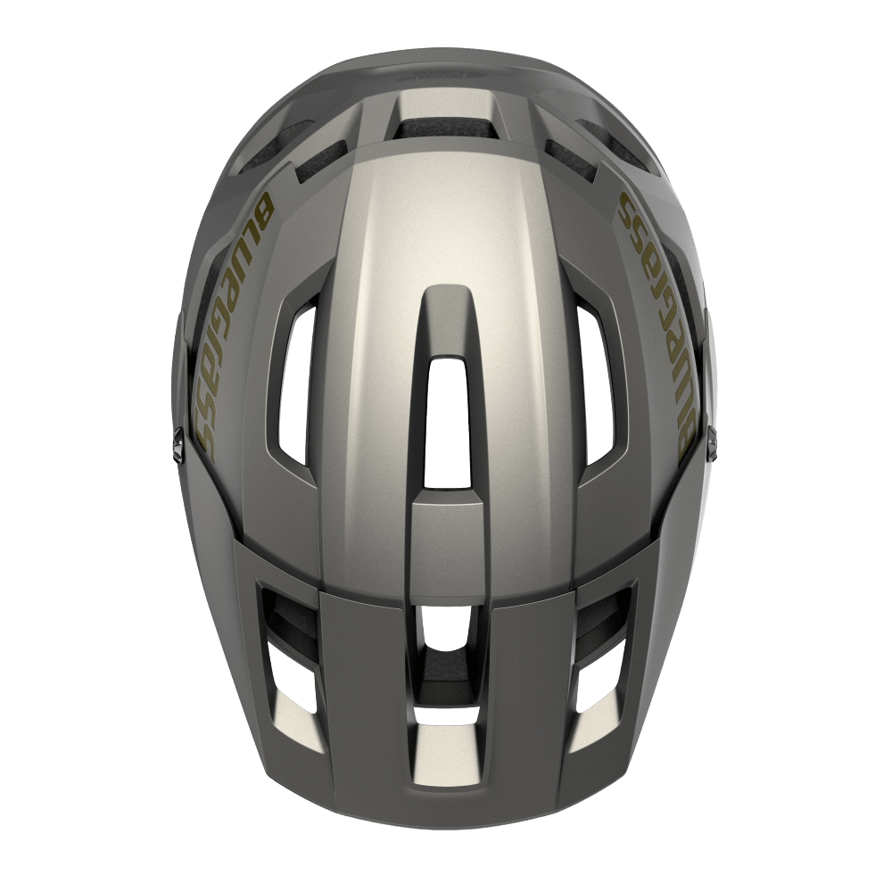 Bluegrass Roque MTB Helm Solar Grey Top