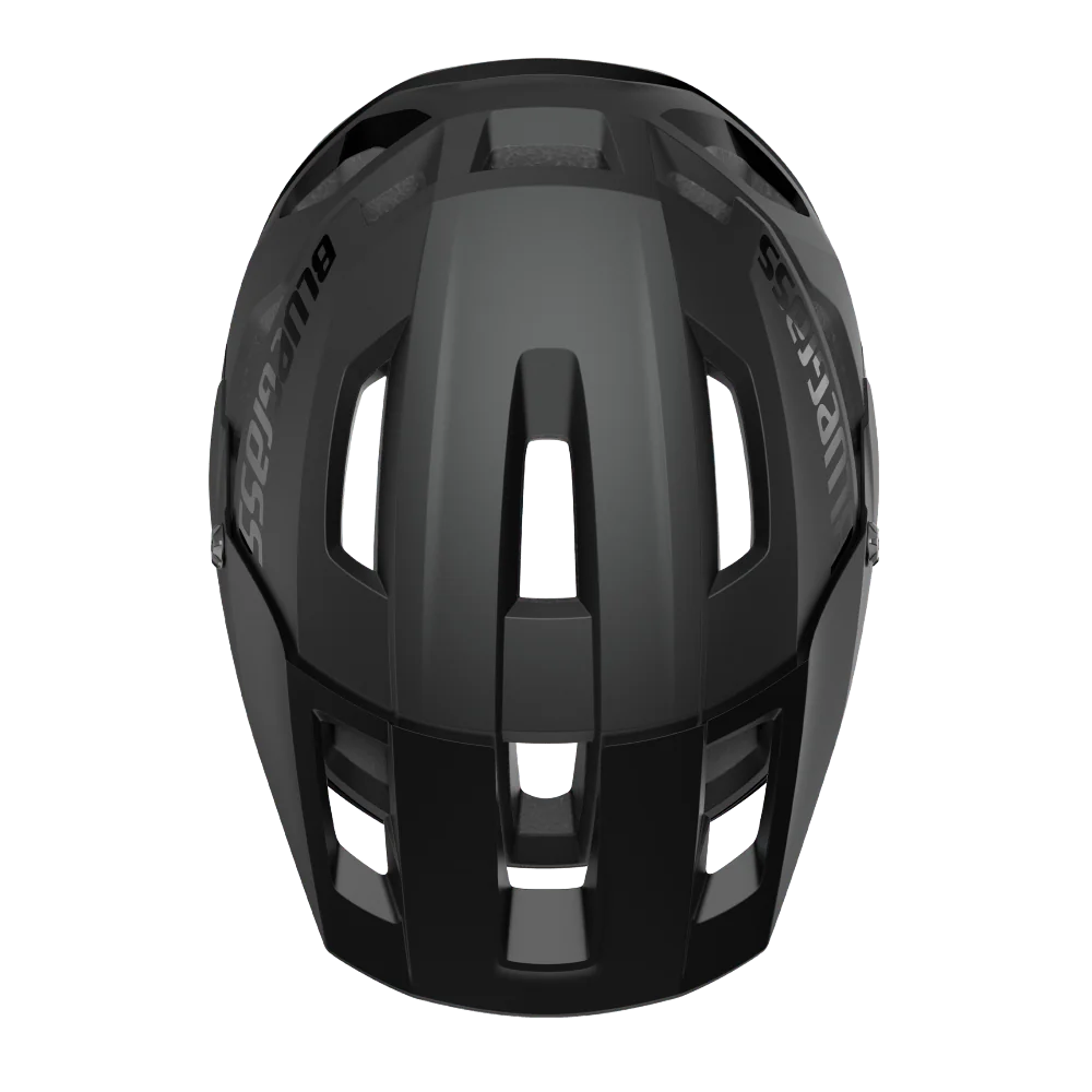 Bluegrass Roque MTB Helm black Top