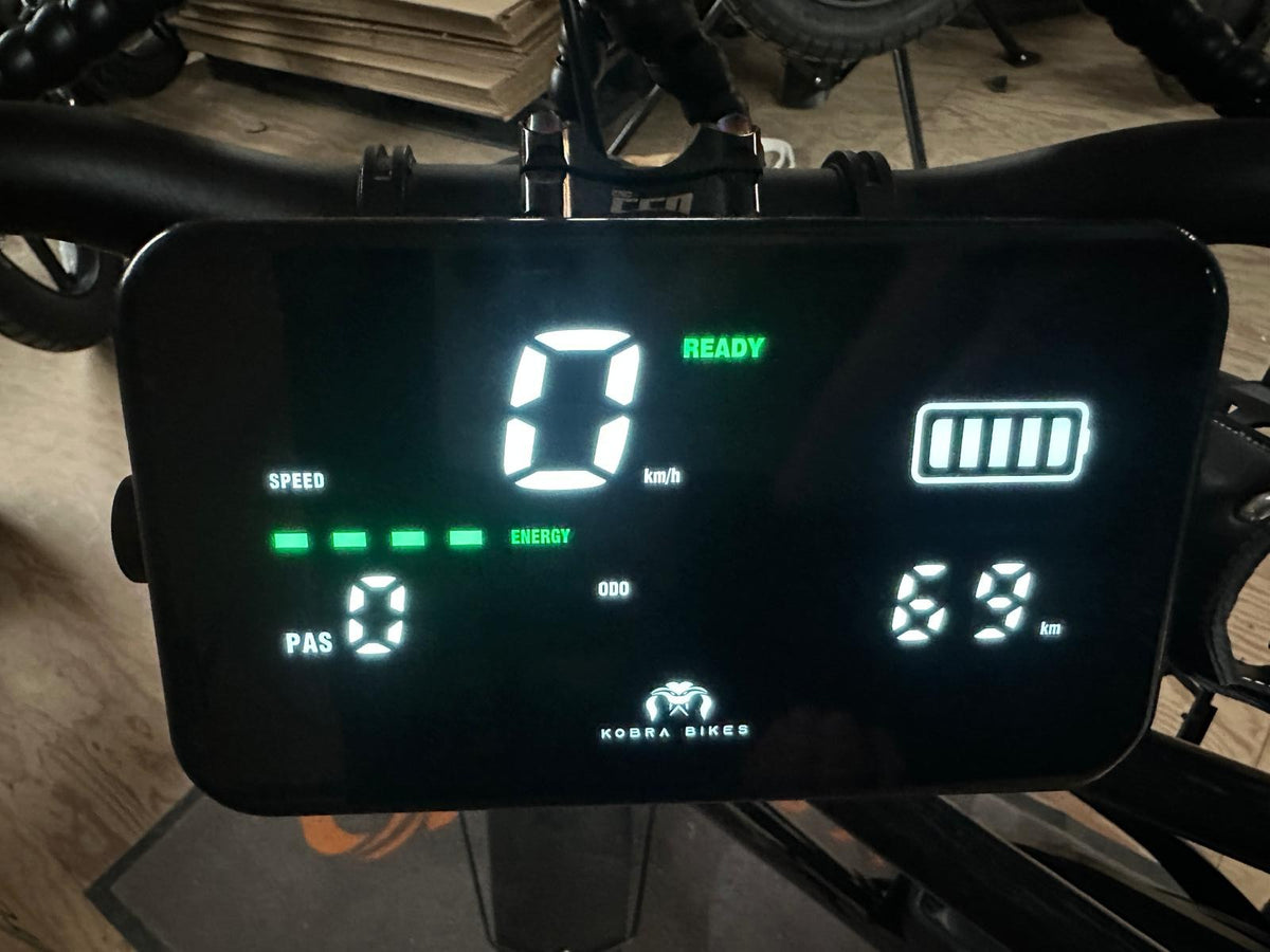 KOBRA V1.2 Fatbike Special Edition Sport Black – demo #09 – km-stand